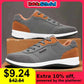 Leather Men Shoes Sneaker Trend Sports Running Breathable Men‘s Sneakers Non-slip Footwear Shoe for Male Walking Autumn