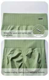 Yoga Clothing Set Women's High Waisted Leggings and Top Two Piece Seamless Fitness Exercise Clothing Fitness Workout Underwear - Mein Shop