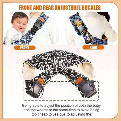 Portable Baby Carrier Wrap Toddler Accessories Multifunctional Strap Infant Bag Adjustable Shoulder Baby Carriers Sling for Kids - Mein Shop