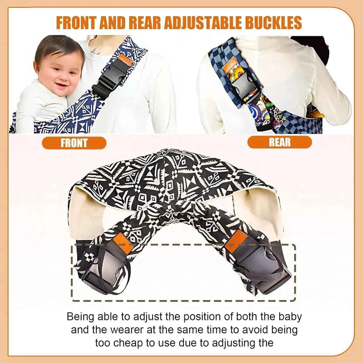 Portable Baby Carrier Wrap Toddler Accessories Multifunctional Strap Infant Bag Adjustable Shoulder Baby Carriers Sling for Kids