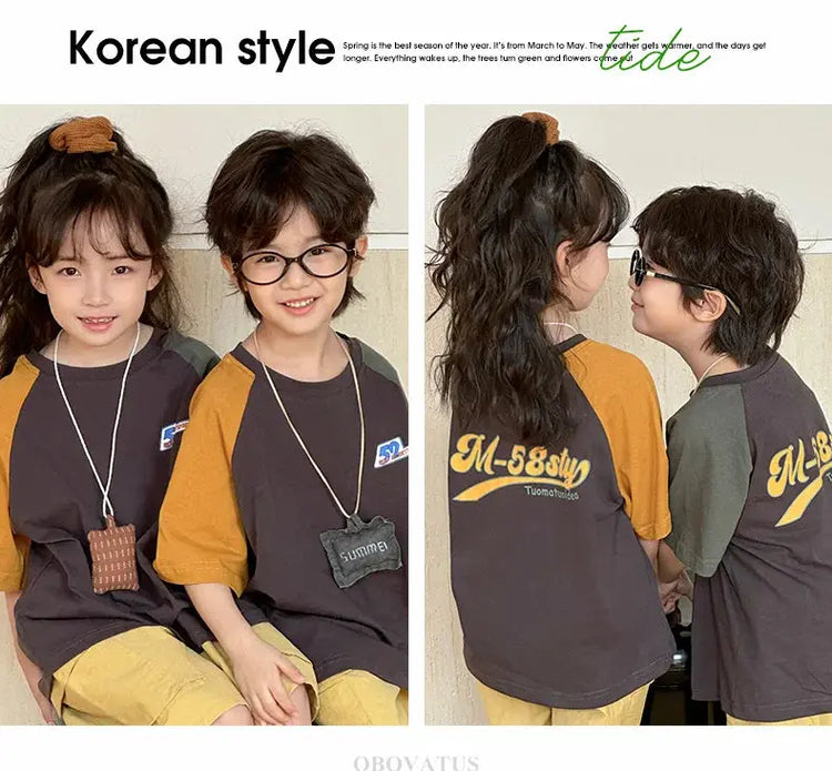 Summer Vacation Wear Father Mother Kids Family Clothing Sets Tshirt Shorts 2PCS Family Look Outfits Couple Child Costume Suit - Mein Shop