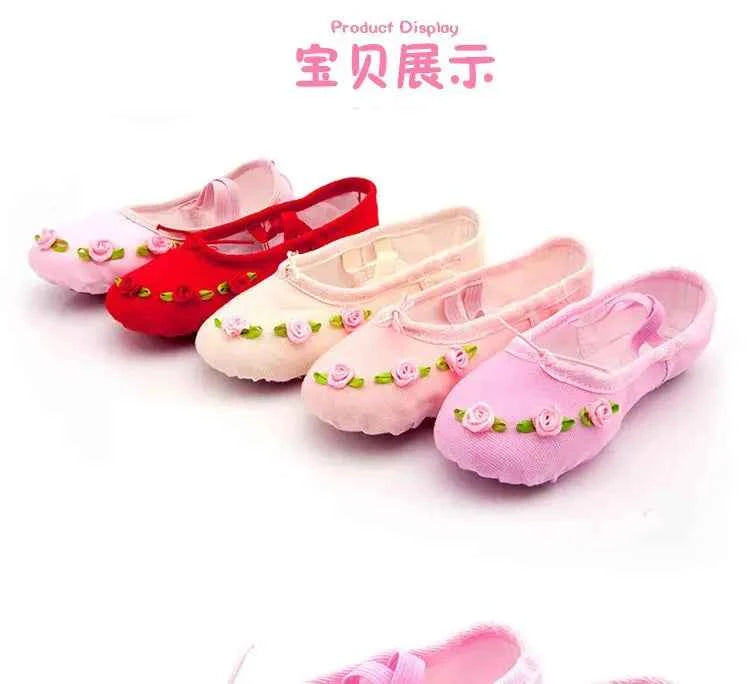 shoes woman 2024 trend Ballet flats Line dance shoes comfortable Ballet core Ballerinas shoes for dancing child girl adult shoe