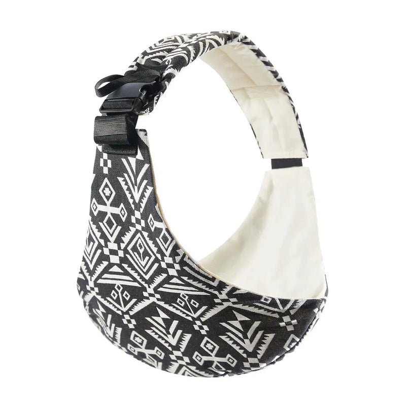 Baby Going Out Safety Carrier Simple Leopard Pattern Portable Front Hug Type Back Baby Out of the Baby Artifact Waist Stool - Mein Shop