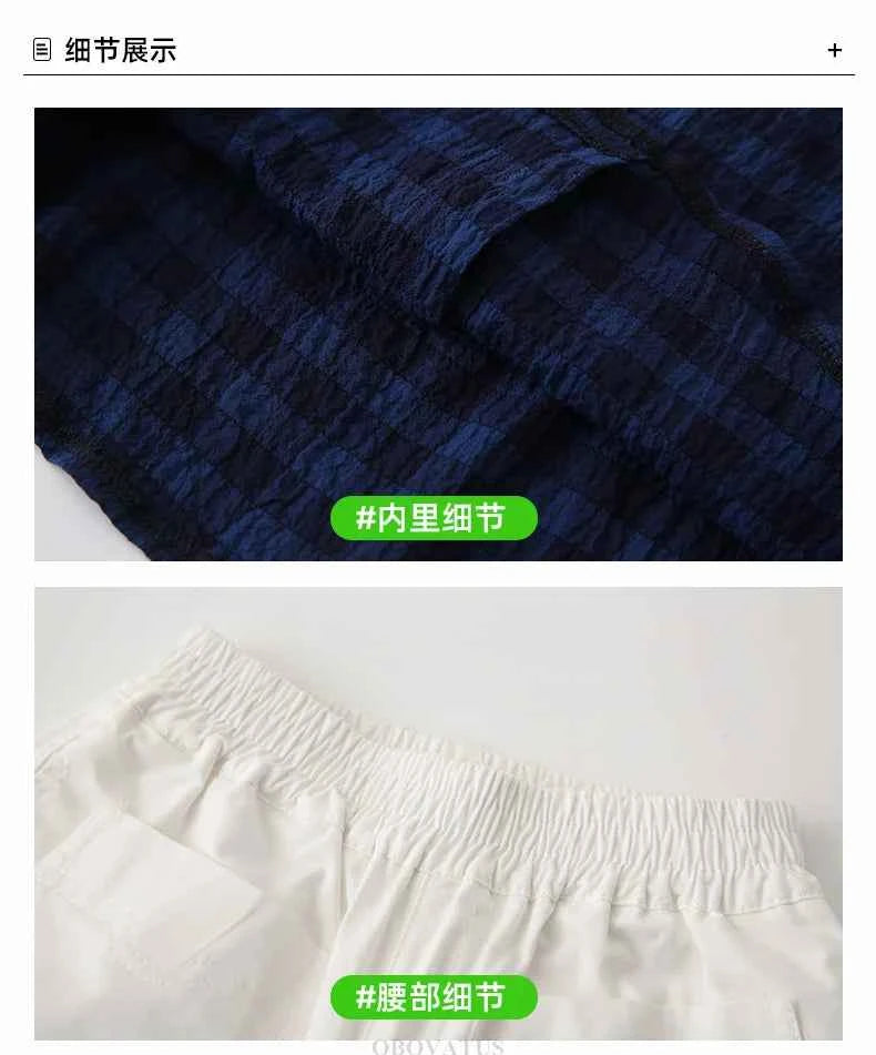 Family Matching Clothes Boy Girl Outfit Set Father and Son Shirt Shorts Suit Mother and Daughter Dress Same Girl Blouse Dress