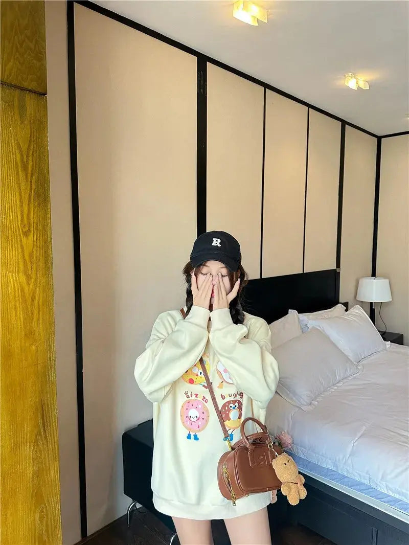 Family Sweatshirts Fashion Father Mother and Children Tops Korean Mom Dad and Daughter Son Matching Clothes Baby Toddler Romper Mein Shop