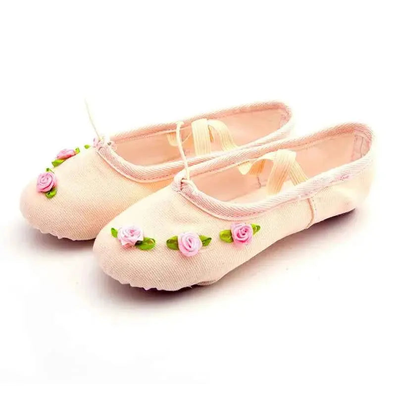 shoes woman 2024 trend Ballet flats Line dance shoes comfortable Ballet core Ballerinas shoes for dancing child girl adult shoe