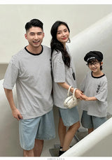 Family Vacation 2025 Summer Tshirt Shorts Clothing Set Family Matching Outfit Holiday Party Clothes Wear Couple Child Costume - Mein Shop