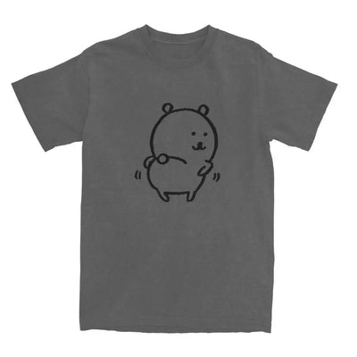 Men Women's T Shirt Joke Bear T Shirts Harajuku Summer Tees Classic Print 100% Cotton Tops Birthday Gift