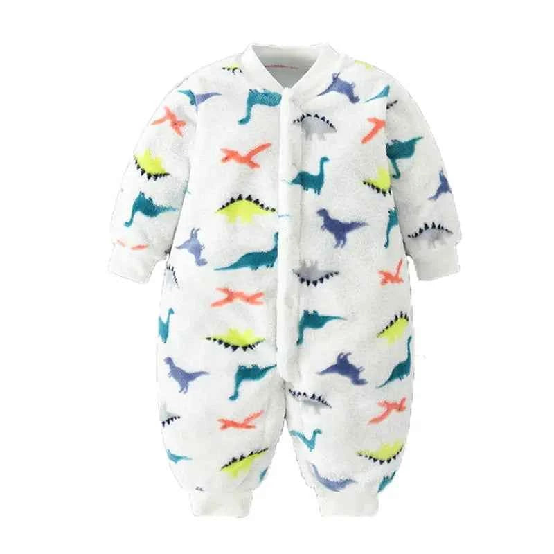 Newborn Baby Spring Winter Clothes Infant Jacket for Girls Jumpsuit for Boys Soft Flannel Bebe Romper Baby Clothes 0-18 Month