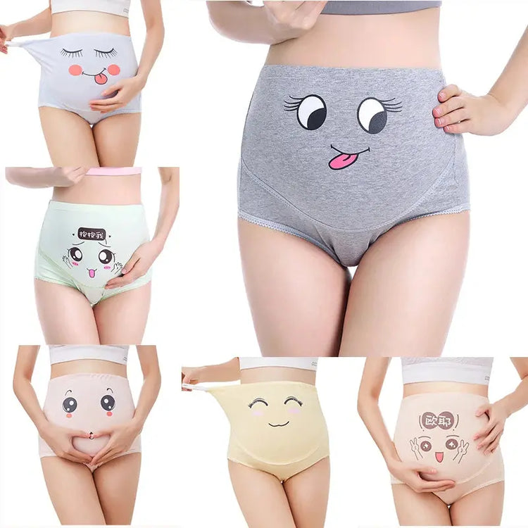 Cotton Panties For Pregnant Maternity Underwear Panty Clothes for Pregnant Women Pregnancy Brief High Waist Maternity Intimates - Mein Shop
