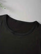Women T Shirt Cartoon NEW YORK Letter Print Crew Neck Loose Top Tee Black T-shirt Female 90s Girls Graphic