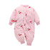 Newborn Baby Spring Winter Clothes Infant Jacket for Girls Jumpsuit for Boys Soft Flannel Bebe Romper Baby Clothes 0-18 Month - Mein Shop