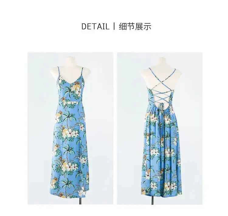 Beach Ware Clothes for Family Vacation 2025 Dad and Son Matching Shirts Oufits Sea Mom Daughter Equal Dresses Women Sexy Dress