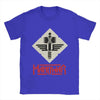 Men's T-Shirt Manowars Casual Pure Cotton Tee Shirt Short Sleeve T Shirts O Neck Tops 4XL 5XL