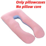 Pregnant Pillow Case Maternity Pillow Case Pure Cotton Cover Multifunction U-shape for Pregnant Women - Mein Shop