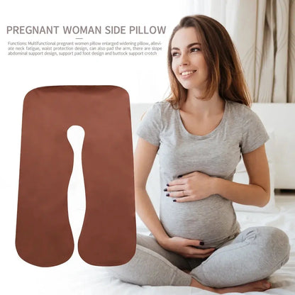 Maternity Pillow Case Pure Cotton Cover U-Type for Pregnancy Women - Mein Shop