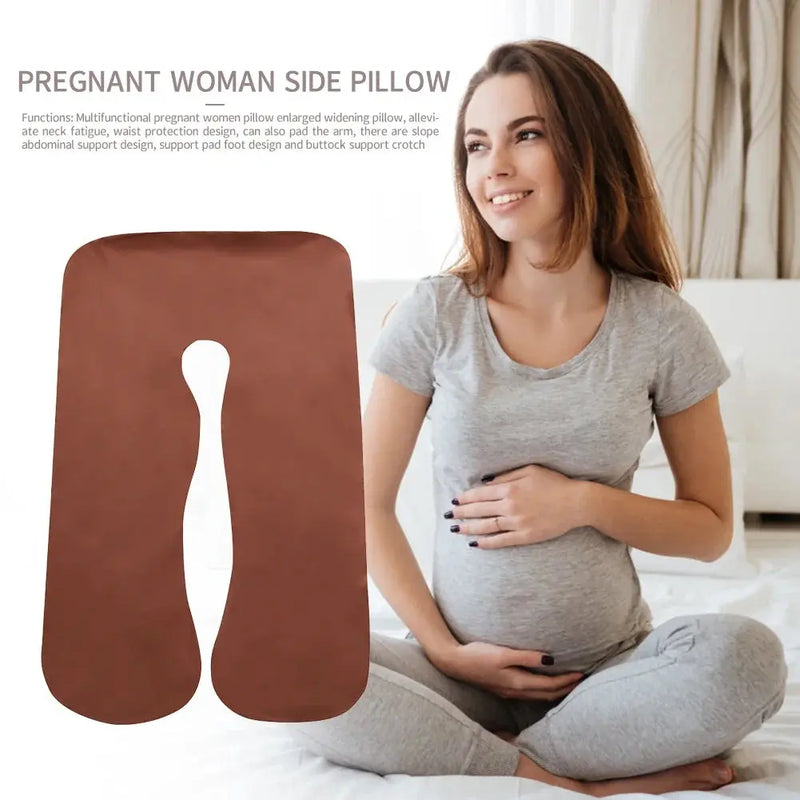Maternity Pillow Case Pure Cotton Cover U-Type for Pregnancy Women - Mein Shop