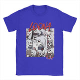 Men's T-Shirts Helluva-Boss Loona Cool 100% Cotton Tees Short Sleeve T Shirt Round Neck Clothing Graphic Printed Mein Shop