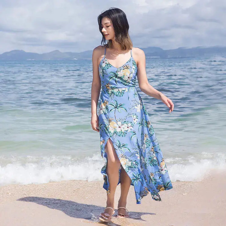 Beach Ware Clothes for Family Vacation 2025 Dad and Son Matching Shirts Oufits Sea Mom Daughter Equal Dresses Women Sexy Dress Mein Shop