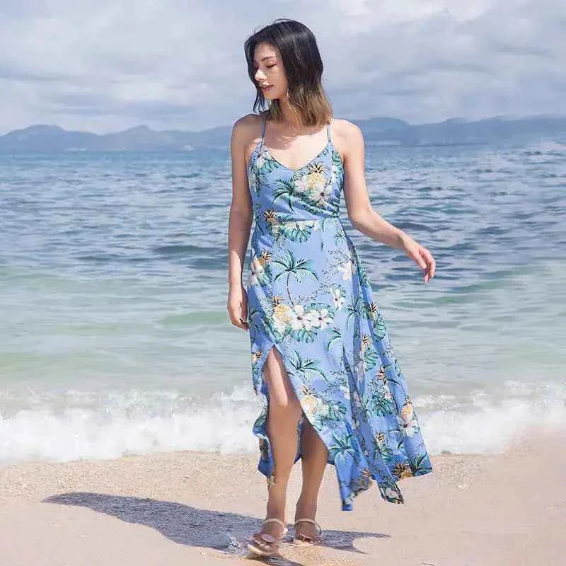 Beach Ware Clothes for Family Vacation 2025 Dad and Son Matching Shirts Oufits Sea Mom Daughter Equal Dresses Women Sexy Dress