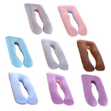 Pregnant Pillow Case Maternity Pillow Case Pure Cotton Cover Multifunction U-shape for Pregnant Women - Mein Shop