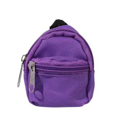 Gifts Dolls Accessories 1/6 BJD Rucksack With Zipper Kids Gifts BJD Doll Schoolbag Doll Backpack Doll Bag Miniature Doll Bag