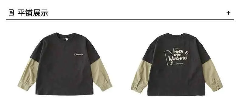 Fashion Family Long Sleeve T-shirt Parent-child Tee Korean Father Mother and Son Daughter Same Clothes Dad Mom and Baby Clothing