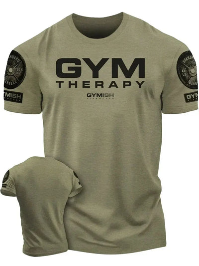 3D printed men's short sleeved T-shirt for comprehensive exercise, fun and fitness Hardcore new handsome and trendy short sleeve - Mein Shop