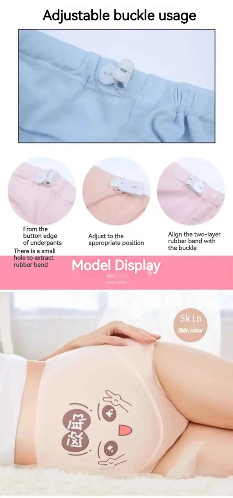 Cotton Panties For Pregnant Maternity Underwear Panty Clothes for Pregnant Women Pregnancy Brief High Waist Maternity Intimates