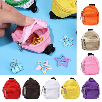 Gifts Dolls Accessories 1/6 BJD Rucksack With Zipper - Mein Shop