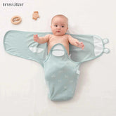 INSULAR New Summer Thick Swaddle 100% Cotton Newborn Infant Bags Wrapping Baby Sleep Sack Diaper Cocoon For Newborns Bags 1pc