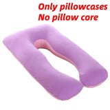 Pregnant Pillow Case Maternity Pillow Case Pure Cotton Cover Multifunction U-shape for Pregnant Women - Mein Shop