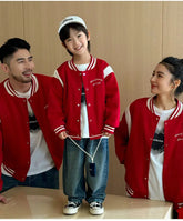 Winter Jacket for The Whole Family Warm Thick Coat Fashion Korean Father Mother and Daughter Son Children Long Sleeve Outerwear - Mein Shop