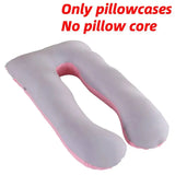 Pregnant Pillow Case Maternity Pillow Case Pure Cotton Cover Multifunction U-shape for Pregnant Women - Mein Shop