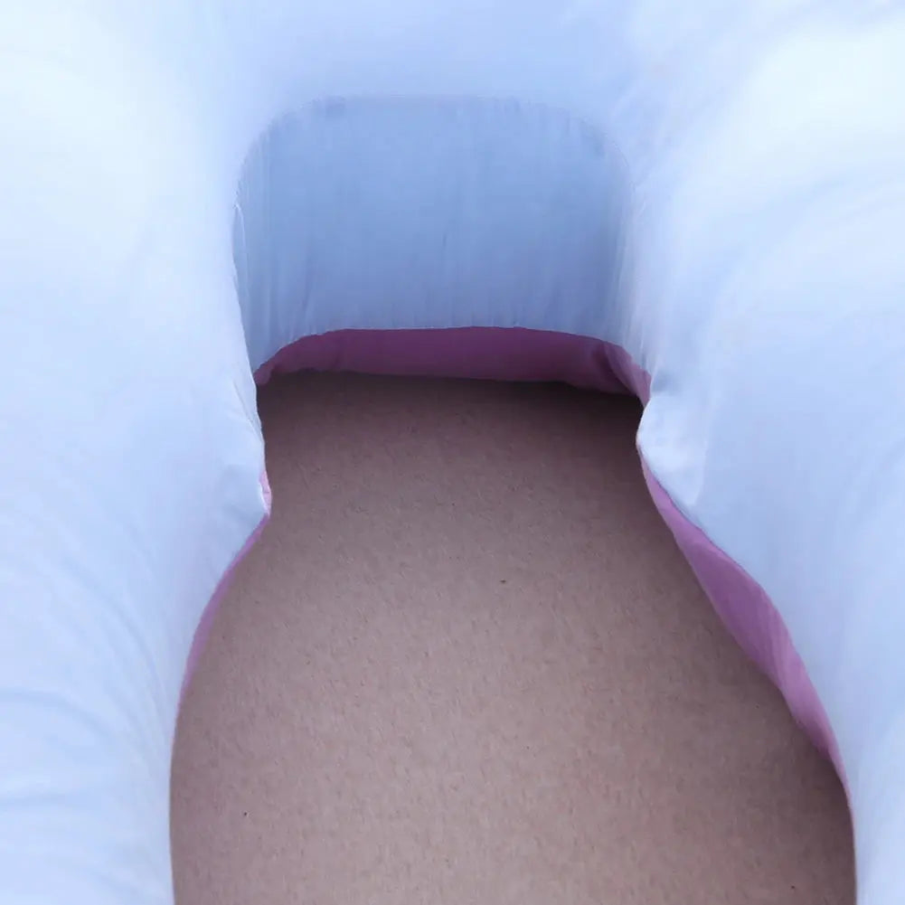 Pregnant Pillow Case Maternity Pillow Case Pure Cotton Cover Multifunction U-shape for Pregnant Women - Mein Shop