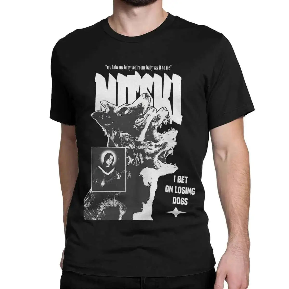 Men T-Shirts Mitski I Bet On Losing Dogs You&