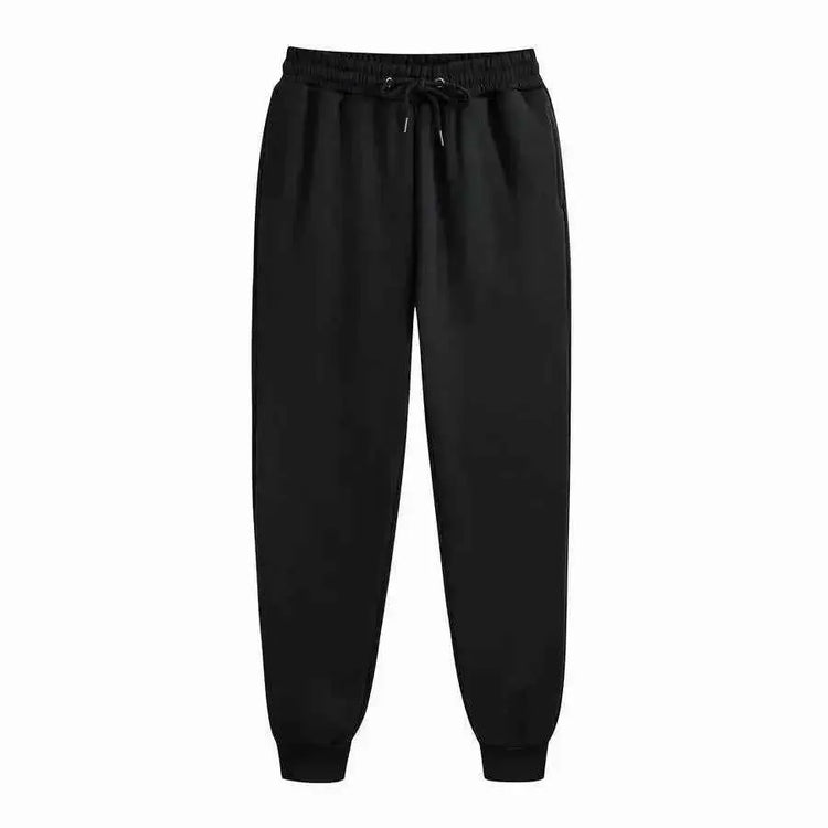 Herren Freizeithosen - Casual Hosen für Herbst Winter, Fleece Jogginghosen, Sport Gym Trousers in einfarbig für Workout und Laufen