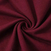 Wine Red T-shirts for Women 2025 Autumn Long Sleeve Split Slim Fit Tee Shirt Female Clothing Y2K Tunics Crop Tops Streetwear