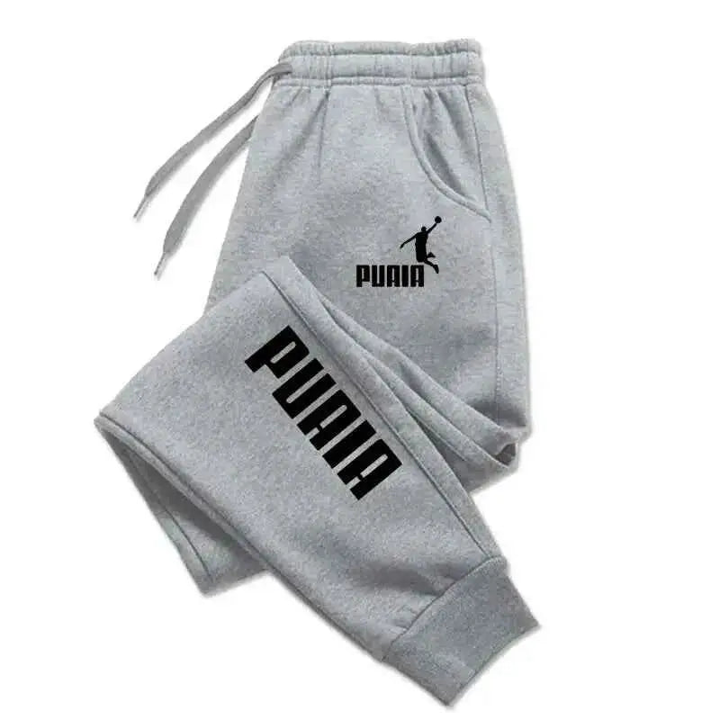PUAIA Print Sport Jogginghosen Herren Herbst/Winter Neue Fitness Lose Passform Streetwear Hosen