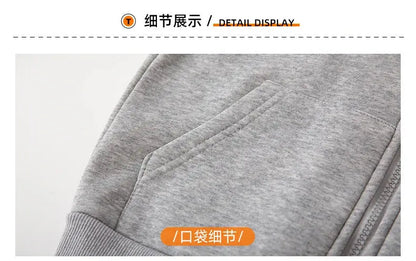 Winter Family Warm Jacket Parent-child Clothes Korea Fashion Father Mother and Daughter Son Baby Matching Thick Coat with Hooded - Mein Shop