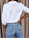 Women Blouse White Shirt Button-down Top Camisas Tendencia Chemisier Femme Camisa Feminina Social Elegante 한국 여성 옷 Women's Top - Mein Shop