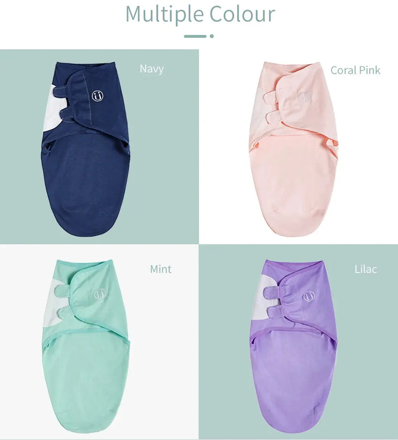 INSULAR New Summer Thick Swaddle 100% Cotton Newborn Infant Bags Wrapping Baby Sleep Sack Diaper Cocoon For Newborns Bags 1pc - Mein Shop