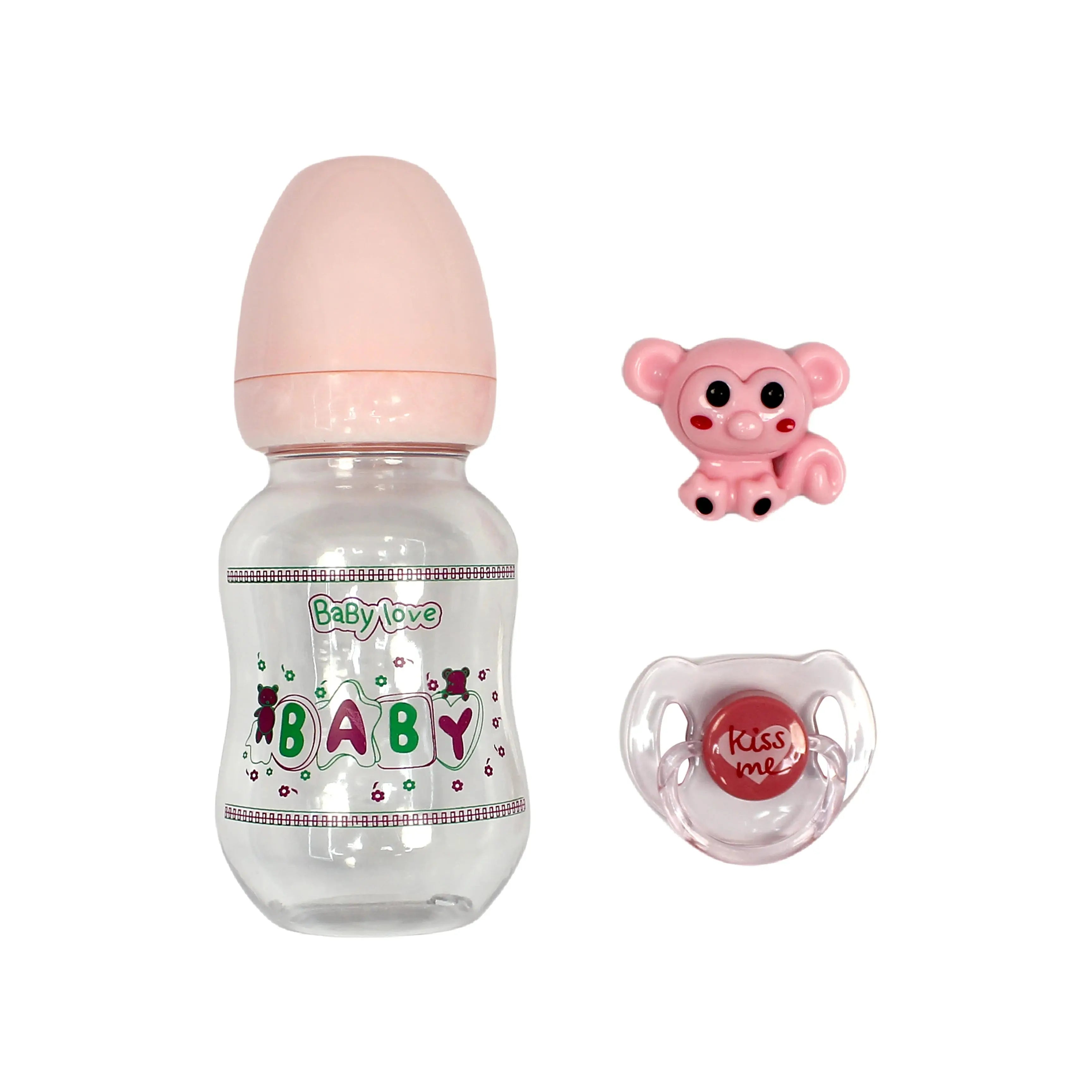Lovely Reborn Doll Accessories Magnetic Pacifier&amp;Feeding Bottles Reborn Baby Doll Supplies Dummy For New Reborn Baby Doll Toys - Grace and glow