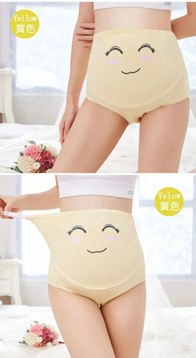 Cotton Panties For Pregnant Maternity Underwear Panty Clothes for Pregnant Women Pregnancy Brief High Waist Maternity Intimates - Mein Shop