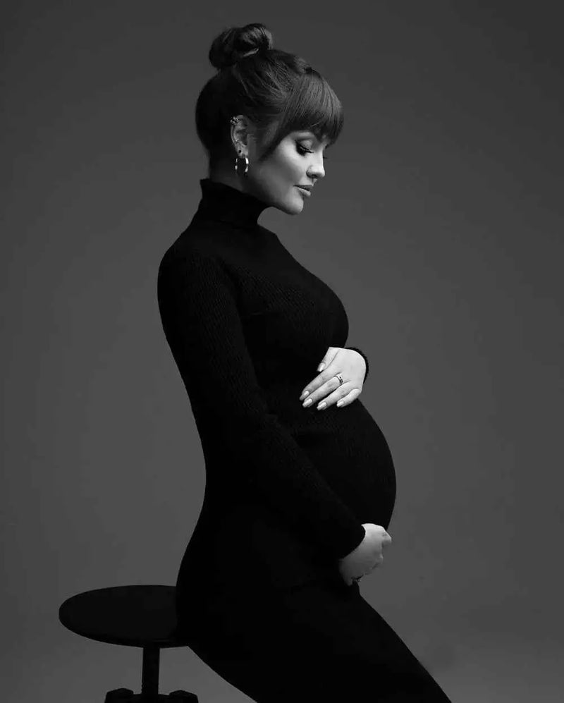 Maternity Dresses Pregnancy Women Maxi Long Dresses Clothes for Pregnant Babyshower Props