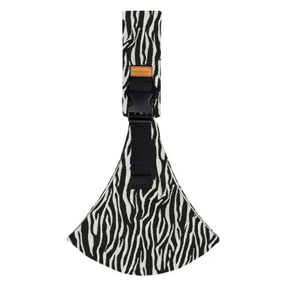 Baby Going Out Safety Carrier Simple Leopard Pattern Portable Front Hug Type Back Baby Out of the Baby Artifact Waist Stool - Mein Shop