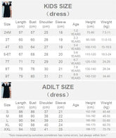 Coordinated Outfits for Family Matching Clothes Mother and Daughter Black Dress Father and Son Kid Shirt Outfits Dad Child Sets - Mein Shop