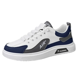 Trend 2025 New Men's Shoes Leather Fashion Low-top Men's Casual Trendy Shoes Running Sports - Grace and glow