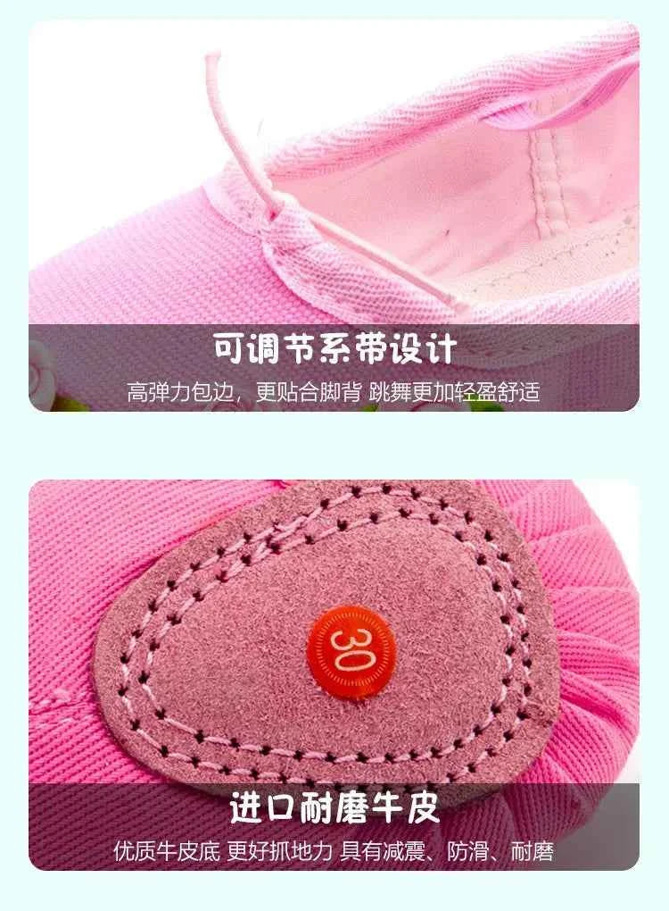 shoes woman 2024 trend Ballet flats Line dance shoes comfortable Ballet core Ballerinas shoes for dancing child girl adult shoe