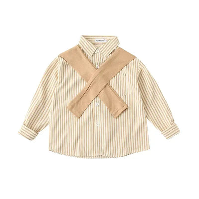 Family Matching Clothes 2024 Korea Spring Dad Mom and Baby Same Shirts for Women Fashion Clothing Children Boy Girl Plaid Blouse - Mein Shop